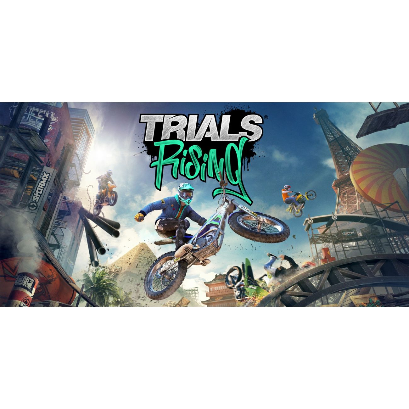 Цифровая версия игры. Trials Rising. Trial load.